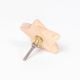 Handcrafted Pine Wood Star Knob